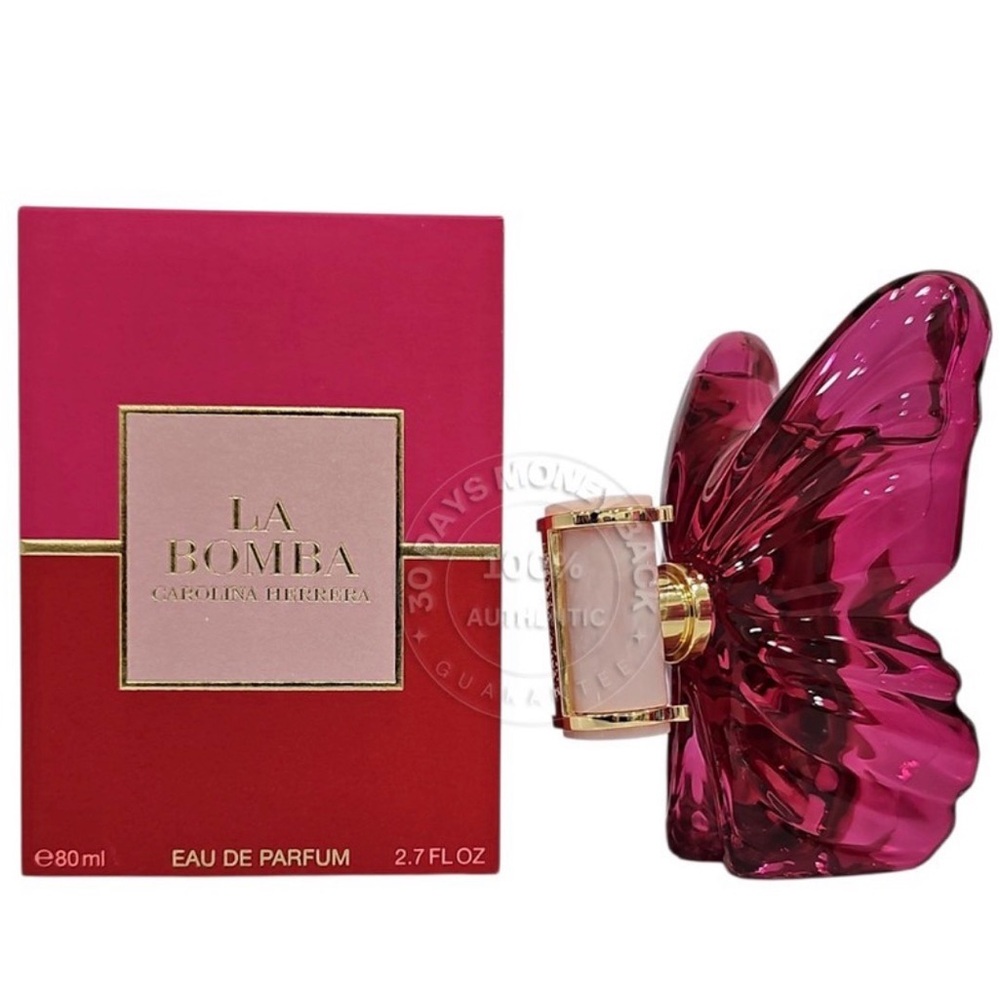 Carolina Herrera La Bomba Eau De Parfum – 2.7 oz / 80 ml.